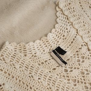 TOP SHOP New knitted Romantic Set Skirt Top V-neck Natural White